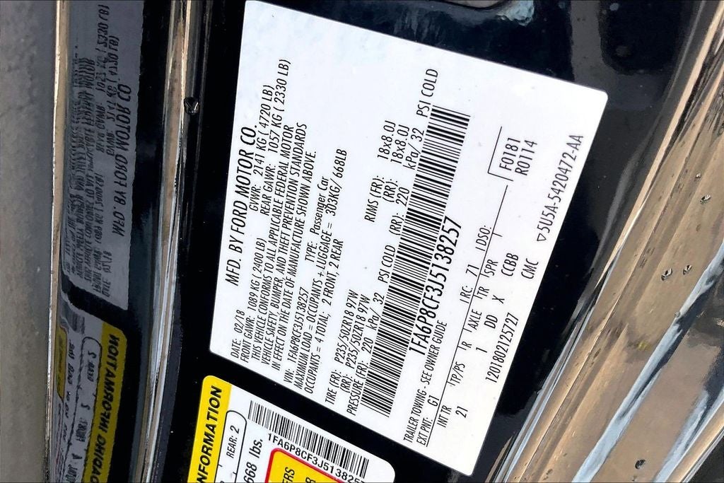 2018 Ford Mustang GT