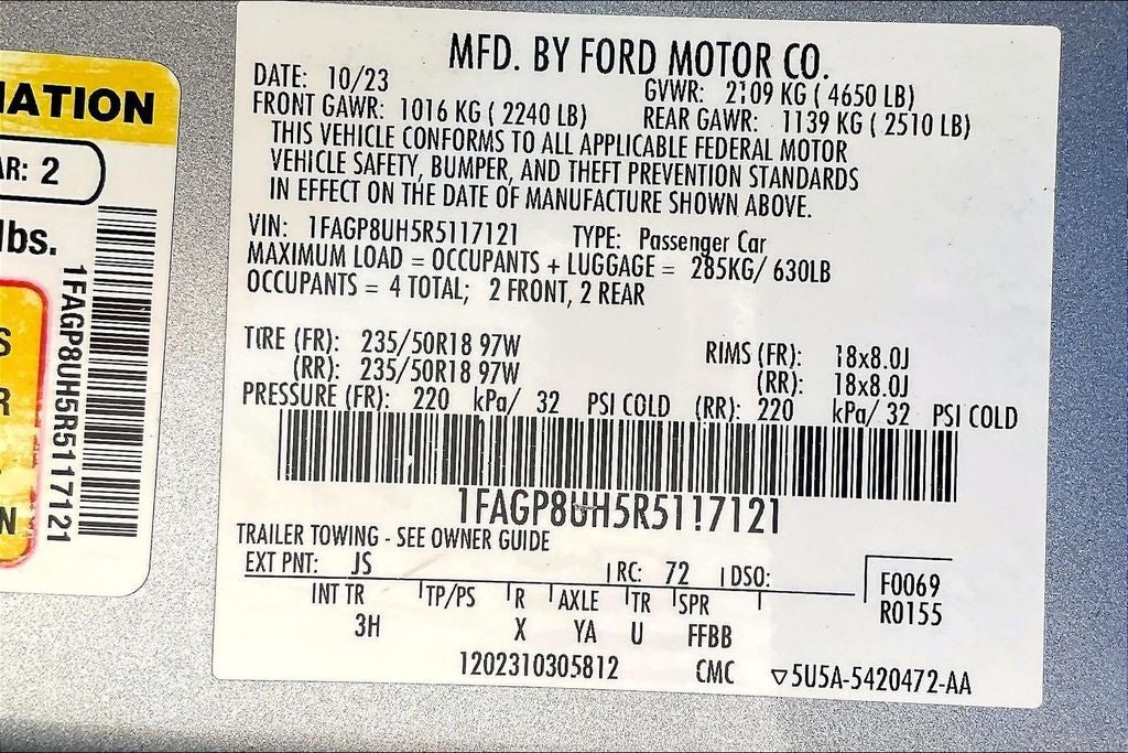 2024 Ford Mustang EcoBoost Premium