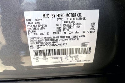 2022 Ford Explorer ST
