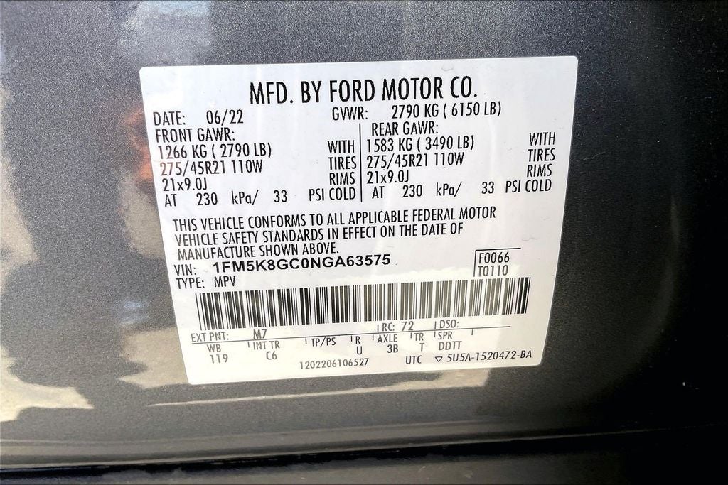 2022 Ford Explorer ST