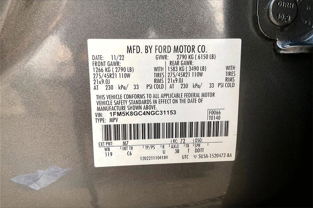 2022 Ford Explorer ST