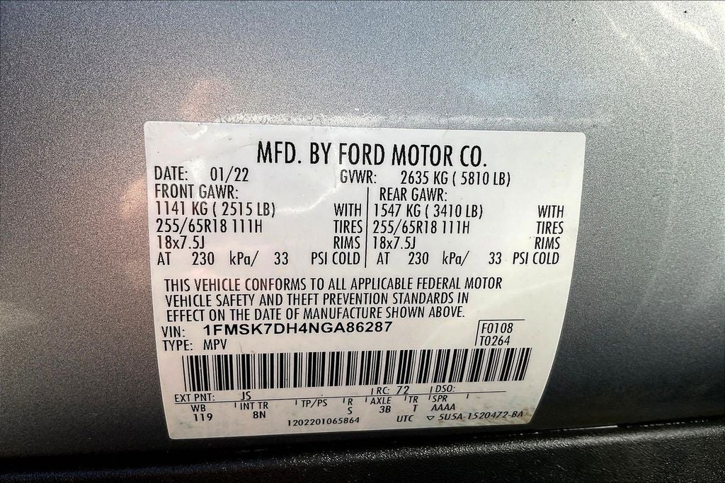 2022 Ford Explorer XLT