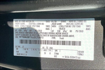 2020 Ford F-250SD Platinum