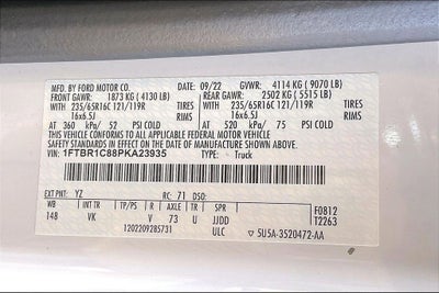 2023 Ford Transit-250 Base