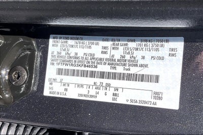 2019 Ford F-150 Raptor