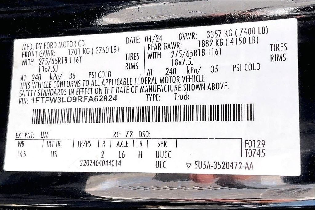 2024 Ford F-150 XLT
