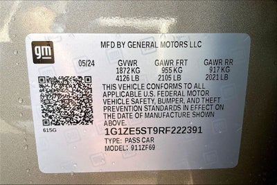 2024 Chevrolet Malibu LT 2LT