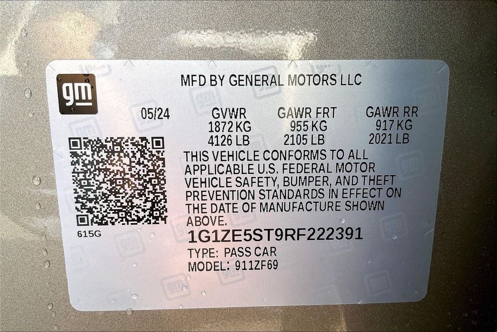 2024 Chevrolet Malibu LT 2LT