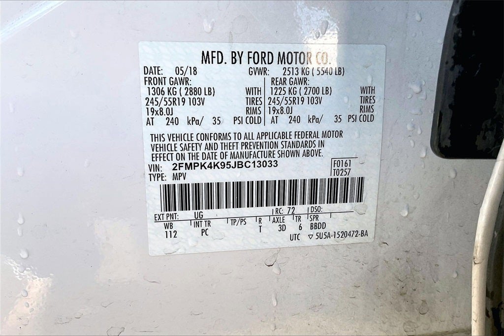 2018 Ford Edge Titanium