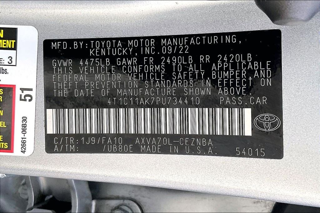 2023 Toyota Camry LE