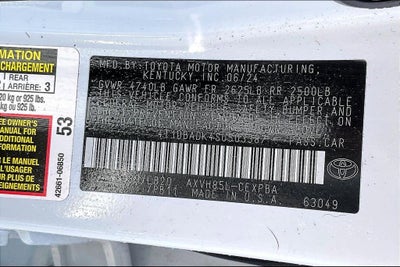 2025 Toyota Camry XSE