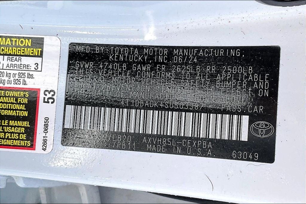 2025 Toyota Camry XSE