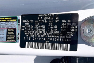 2025 Kia Telluride LX