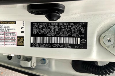 2017 Toyota Prius One